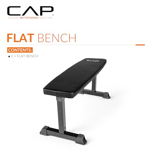 Flat Weight Bench - Color Series - Black
