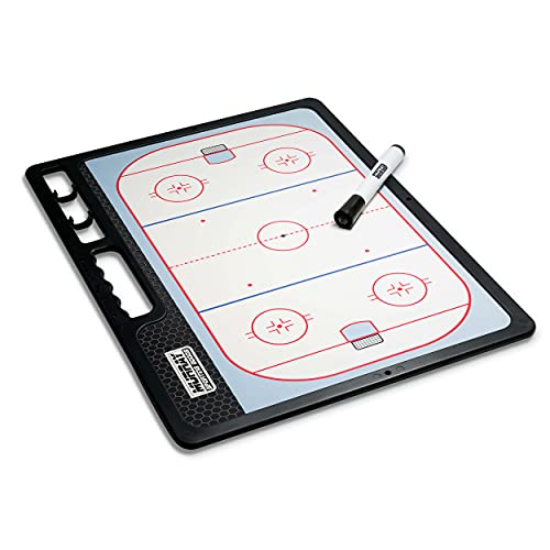 Hockey Coaches Clipboard Double-Sided Dry Erase Board with Marker - Murray Sporting Goods