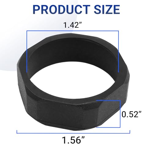 75702 Flashlight Anti-Roll Ring - Aluminum Replacement Accessory