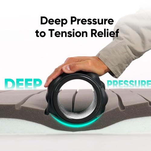 FitBeast Foam Back Roller for Deep Tissue Massage & Back Pain Relief
