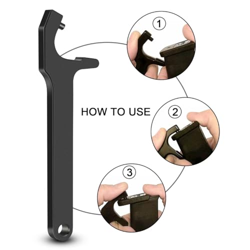 Glock Front Sight Removal Tool Kit - Magazine Disassembly & Pin Punch