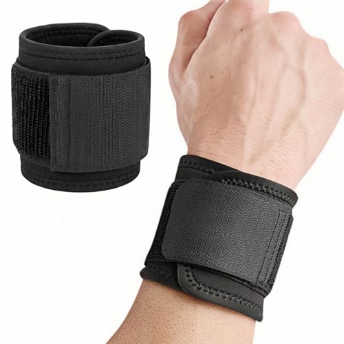 Adjustable Wrist Support Brace for Sports & Pain Relief - One Size Fits Most 1