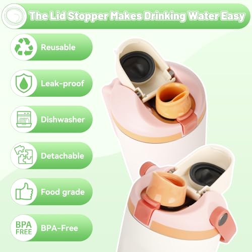 Silicone Replacement Stoppers for Owala FreeSip Bottles - 4 Pack
