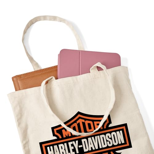 Canvas Tote Bag - 14" x 15" Classic Logo Design