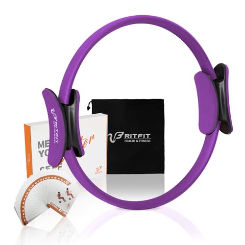 14-Inch Pilates Ring for Inner Thigh Toning - Lightweight & Portable