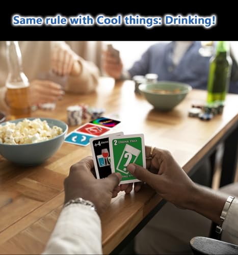 Adult Drinking Game Cards - Fun Party Game for Game Nights