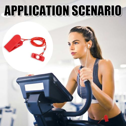 Treadmill Magnet Safety Key Replacement - 2 Pack - 1.57in x 0.59in