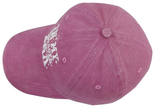 Funny Engaged Hat for Women Men - Adjustable Cotton Baseball Cap, Pink, One Size