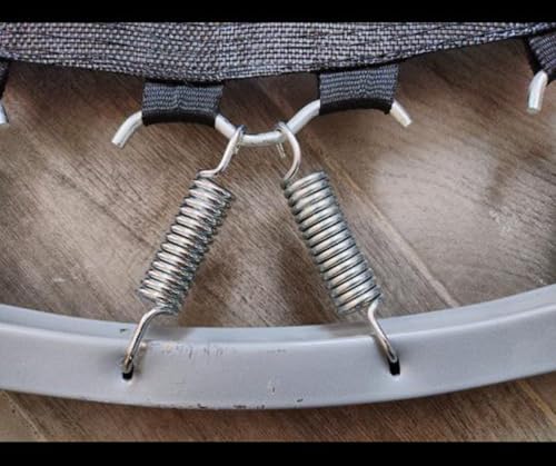 BEITESI 3.4 Inch Replacement Trampoline Springs 3-Pack, Durable Galvanized