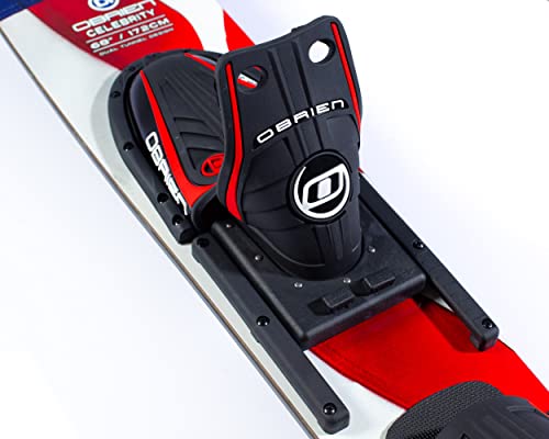 68" Combo Water Skis with Adjustable Bindings - Multicolor