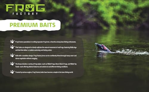 Ribbit Frog Lure - 5 Pack for Bass Fishing