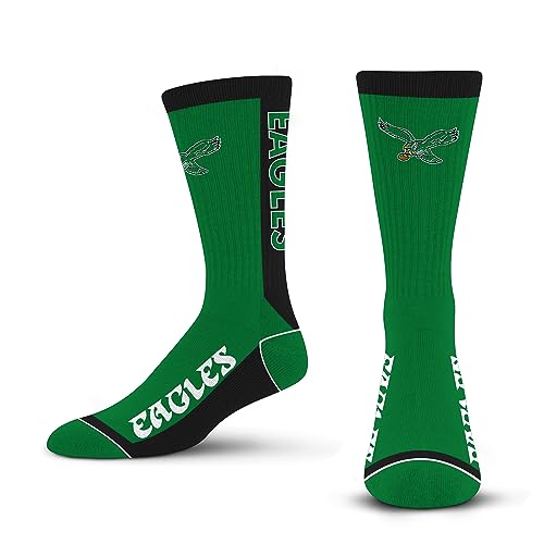 Philadelphia Eagles MVP Classic Crew Socks - Large