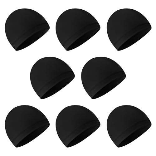 8-Pack Cooling Skull Cap Set - Lightweight Sweat Wicking Liner Hats