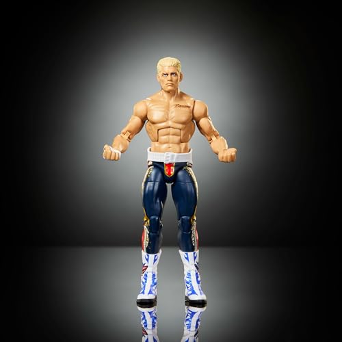 WWE Elite Cody Rhodes Action Figure - 6-Inch Collectible with Accessories