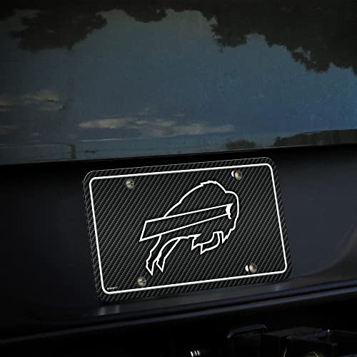 Durable Carbon Fiber Auto Tag - 12" x 6" License Plate for Cars & Trucks