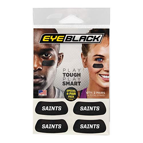 Under Eye Stickers for Football & Softball - Eagles Design (4 Pairs)