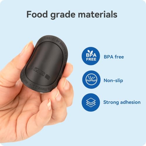 Silicone Bottom Protectors for Yeti & Stanley Quencher - Black 60mm