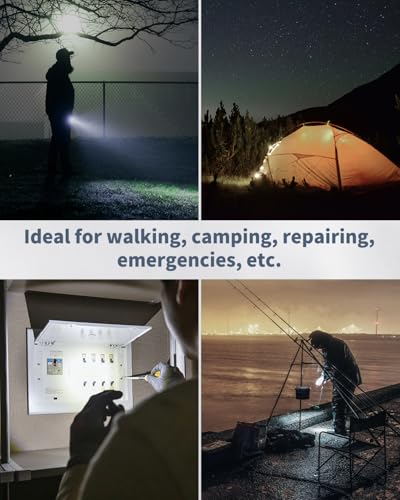 LED Keychain Flashlight - Ultra-Bright 5 Pack Multicolor