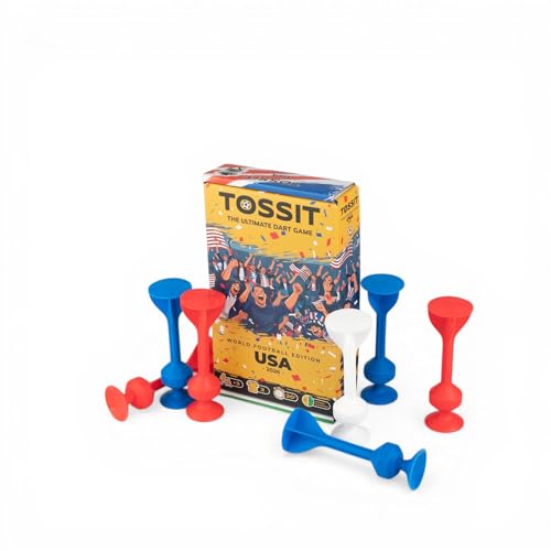 Suction Cup Darts Game - World Football Edition - USA