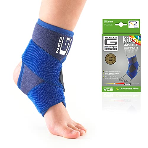 Kids Ankle Brace Support for Juvenile Arthritis & Injuries - Adjustable Compression