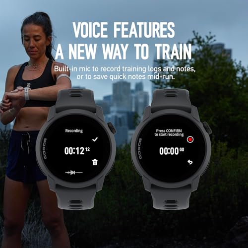 Ultralight Sport GPS Watch - 1.2" AMOLED, Heart Rate Monitor