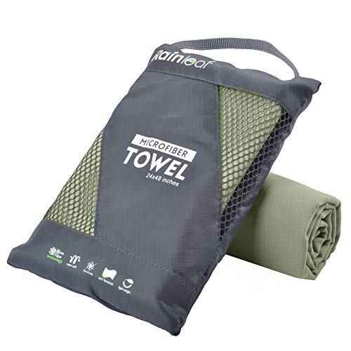 Microfiber Quick Dry Towel for Camping, Travel & Gym - Super Absorbent, Compact, Lightweight