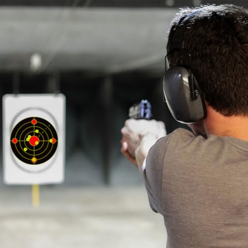 12x12 Inch Splatter Adhesive Targets, Reactive Shooting Stickers