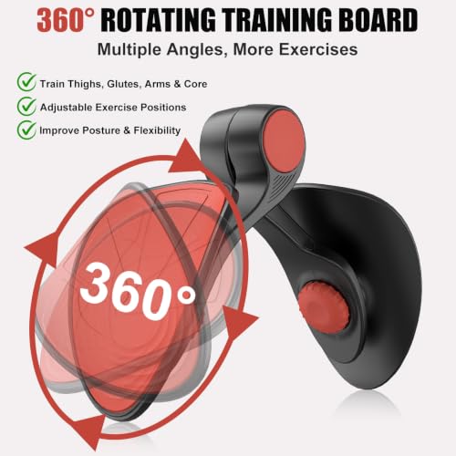 Pelvic Floor Exercise Device - 35lb Resistance Kegel Trainer - Black