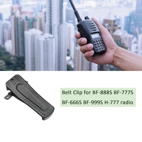 Belt Clips for Baofeng BF-888S H-777 Walkie Talkies 12-Pack