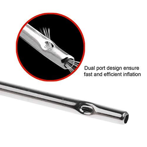 50-Piece Dual-Port Ball Pump Inflation Needles for Sports Balls