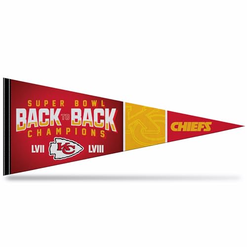 Kansas City Chiefs Super Bowl Champs Felt Wall Pennant - 12" x 30"