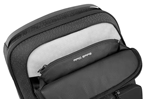 Alienware Horizon Utility Backpack, AW523P, Weather resistant, Padded back and shoulder straps, EVA padding, RFIDsafe, Black