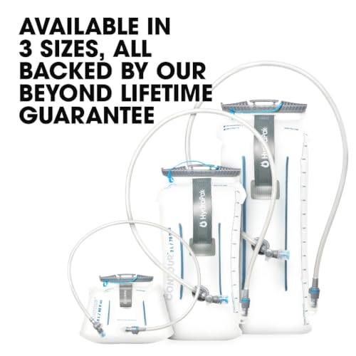 HydraPak Contour Hydration Reservoir 3L (Fits 2L & 3L Packs) - Lightweight, 3D Bottom