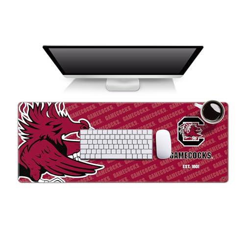 South Carolina Gamecocks Desk Pad - Non-Slip Rubber, 31.5x12
