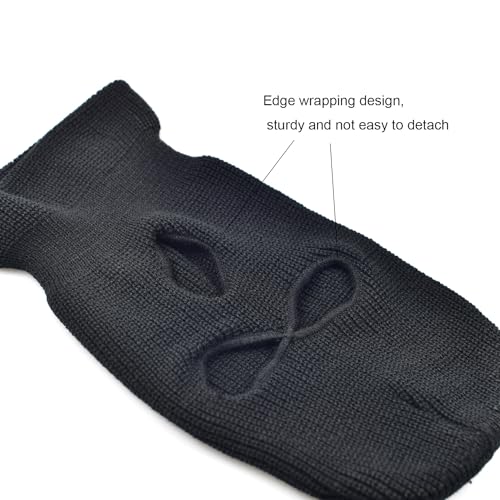 Three Hole Ski Mask - Thermal Full Face Cover for Winter