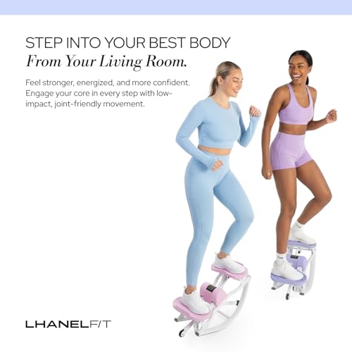 Rock Stepper Machine for Home Workouts - Purple Low Impact Cardio