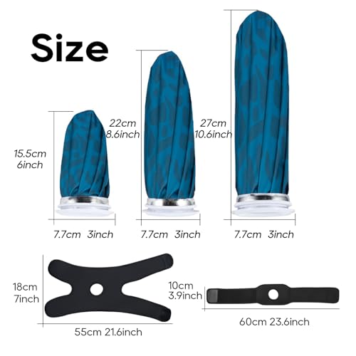 BYXAS 9" Reusable Ice Pack for Injuries – Cold & Hot Therapy, Leak-Proof Large Cap