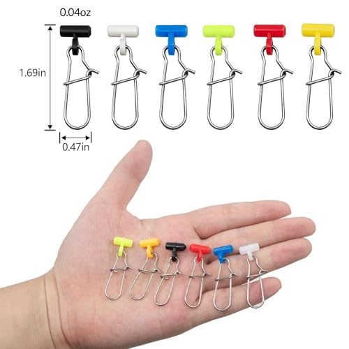 Duo Lock Snaps Sinker Slides - Black, 25pcs Fishing Accessories