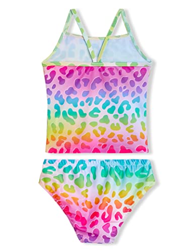 Girls Tankini Swimsuit Set - Hawaiian Beach Sport for Ages 2-12