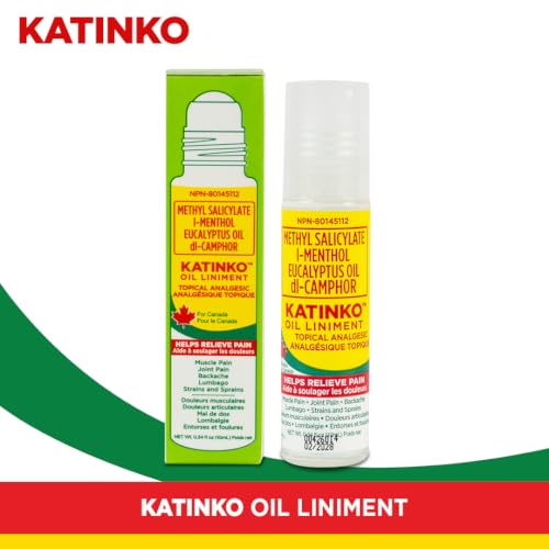 Katinko Rollerball Liniment Oil 10ml - 3 Pack