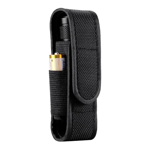 Adjustable Tactical Flashlight Holster T410 - Molle Holder