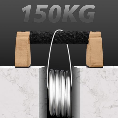 Wooden Parallettes Bars - Handstand Training & Push Up Handles - 20cm