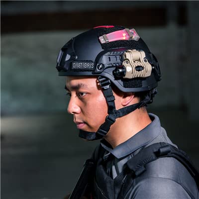 OneTigris Airsoft Helmet MICH 2000 with Adjustable Padding & Mounts