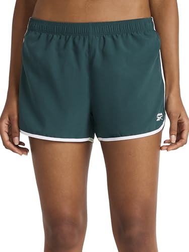 Women's Two-Tone Varsity Training Shorts - Sea Moss, Small
