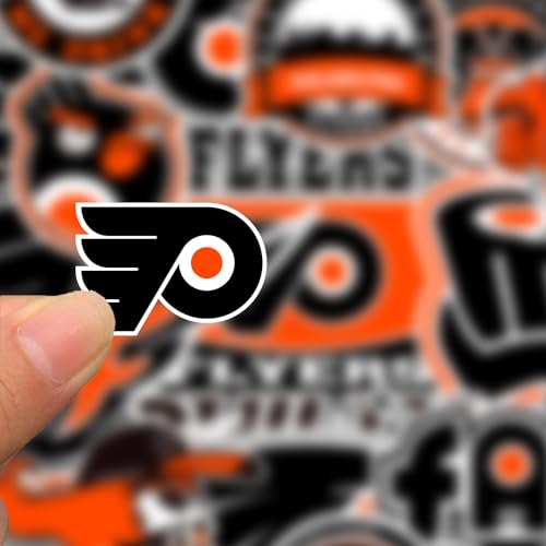 21 PCS Philadelphia Flyers Hockey Stickers - Waterproof Decals for Laptops, Water Bottles & More
