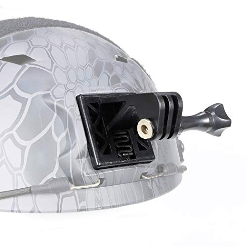 Tactical Helmet Mount for GoPro - Black NVG Bracket