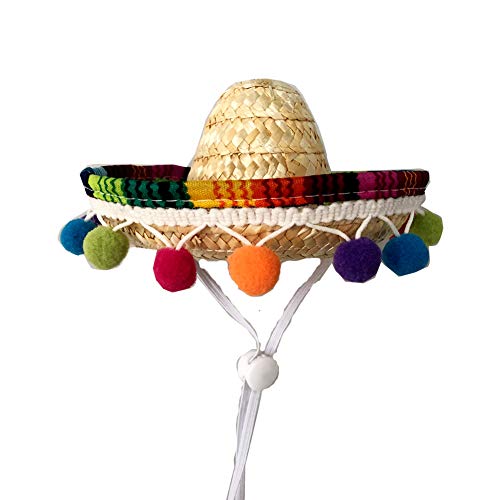 Mini Sombrero Hat Headband for Pets - Candy Color Dog & Cat Accessory