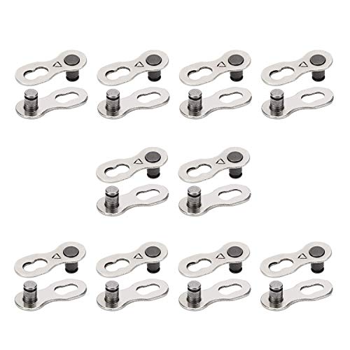 Bicycle Missing Chain Links - 10 Pairs for 6-8 Speed Chains