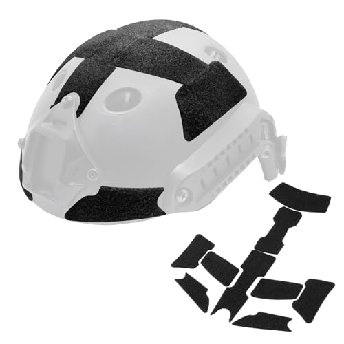 Tactical Helmet Hook and Loop Set - Black for MK Fast Helmets