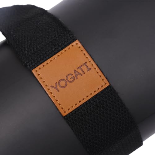 Adjustable Cotton Yoga Mat Carrying Strap - Durable Pilates Mat Sling